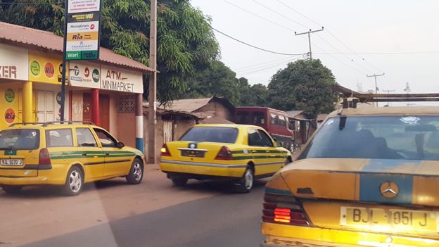 taxis in gambia public transport number one