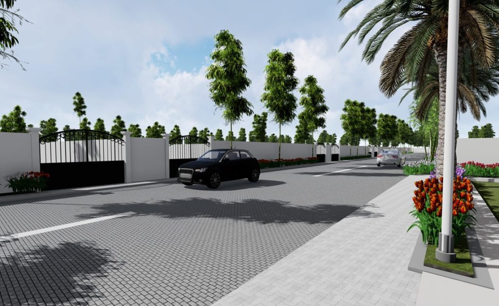 gated estate The Gambia